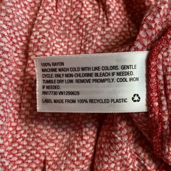 KNOX ROSE RED TIERED BABY DOLL DRESS - Picture 4 of 4